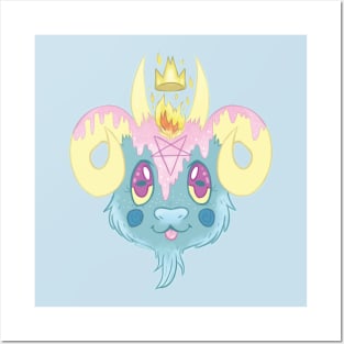 Pastel Baby Baphomet Posters and Art